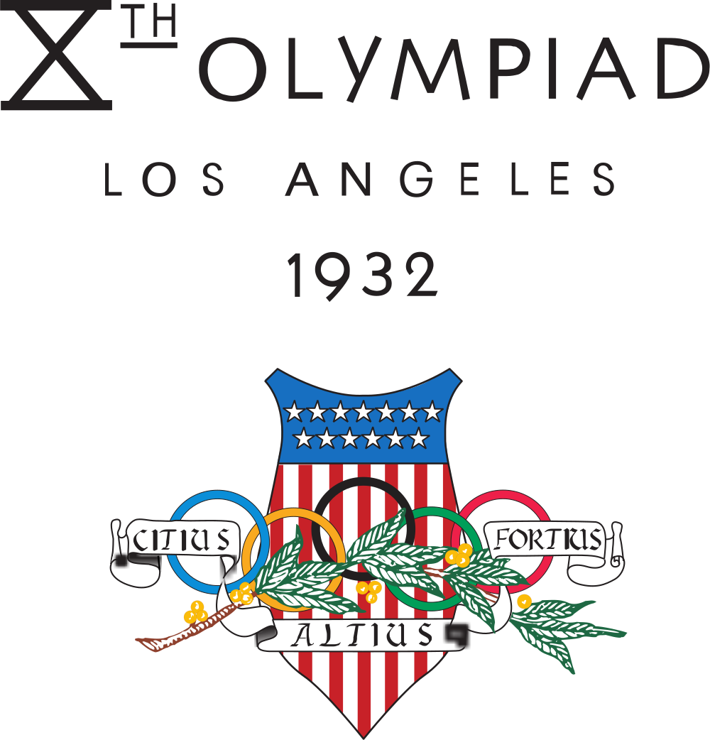 1932 Los Angeles Summer Olympics logo png transparent