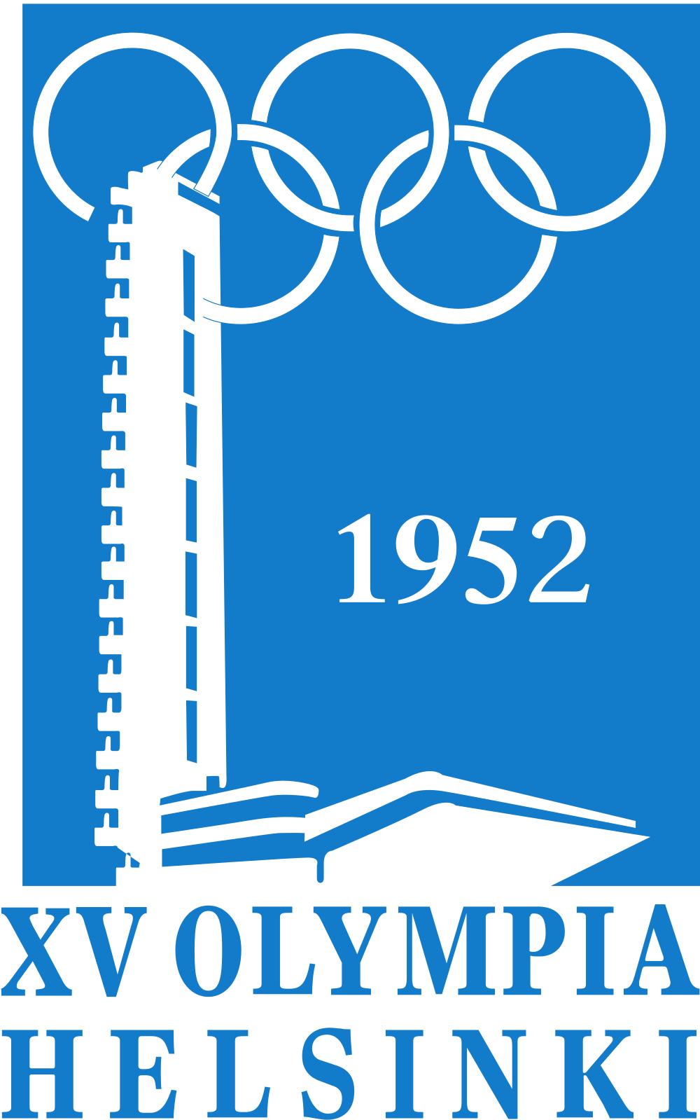 1952 Helsinki Summer Olympics logo png transparent