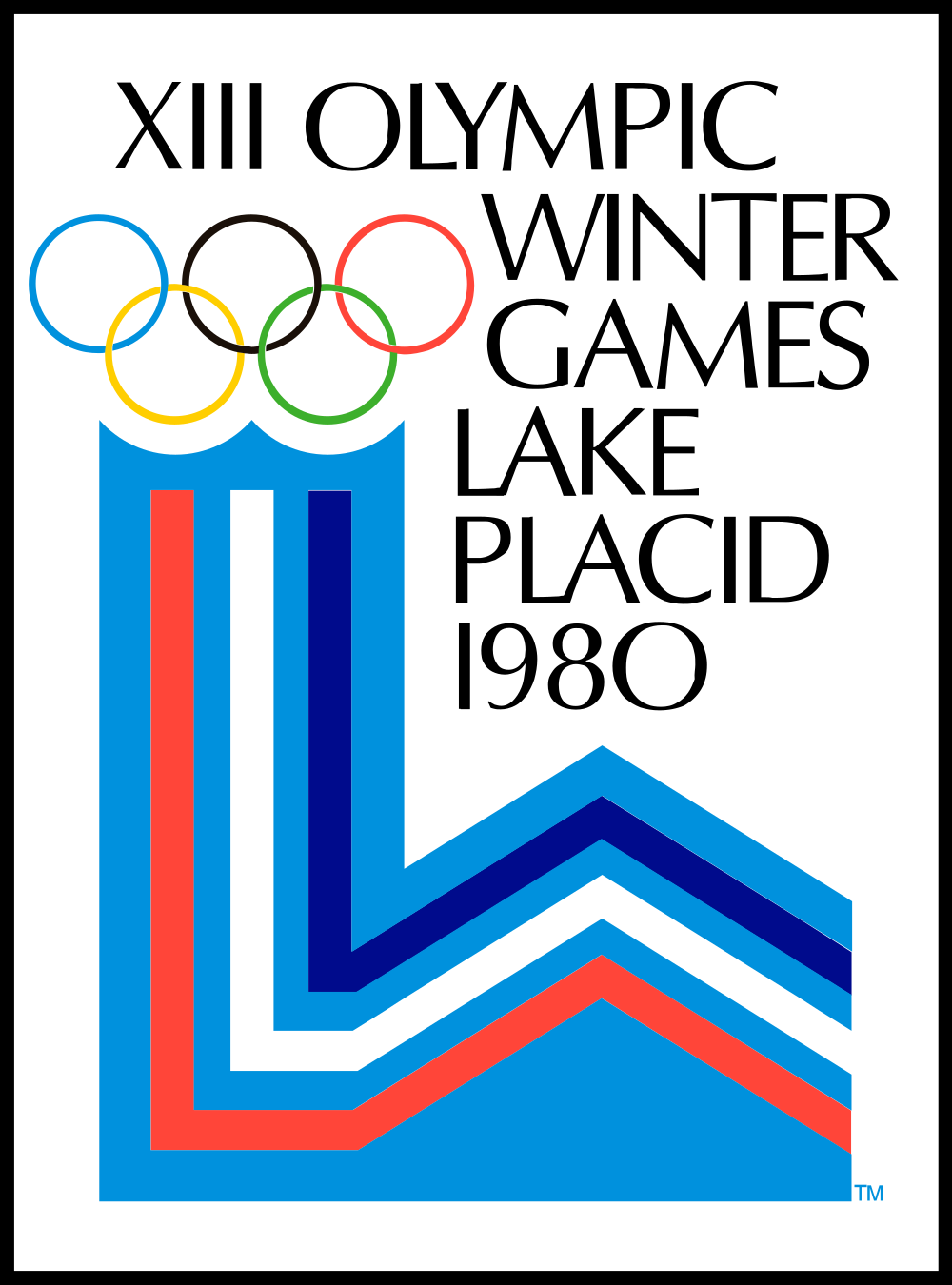 1980 Lake Placid Winter Olympics logo png transparent