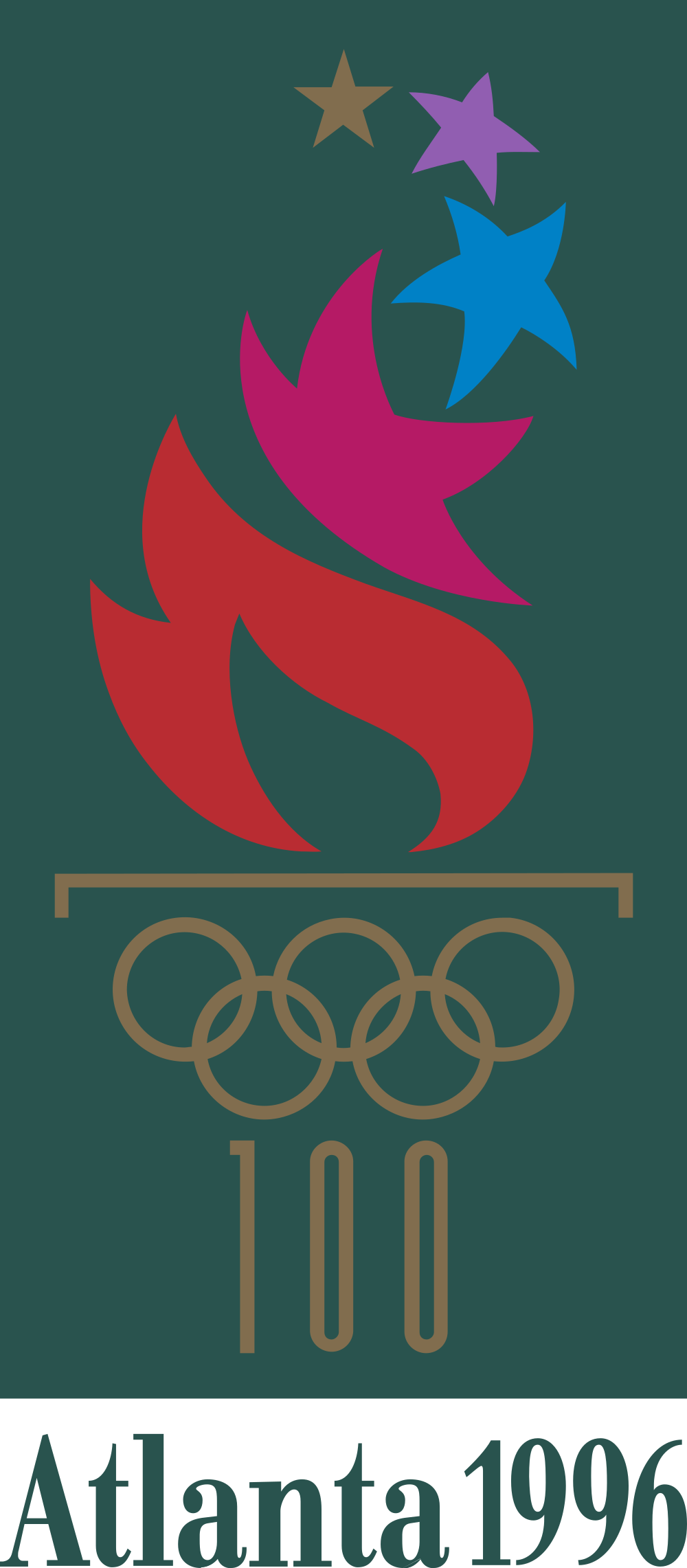 1996 Atlanta Summer Olympics logo png transparent