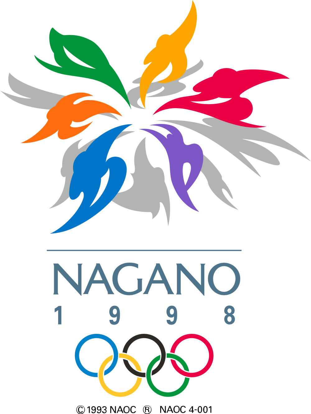 1998 Nagano Winter Olympics logo png transparent