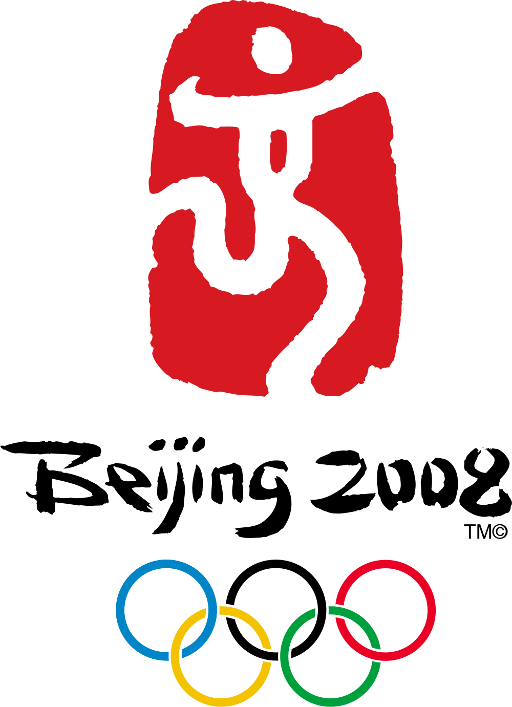2008 Beijing Summer Olympics logo png transparent