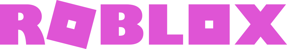 Pink Roblox Logo HD PNG