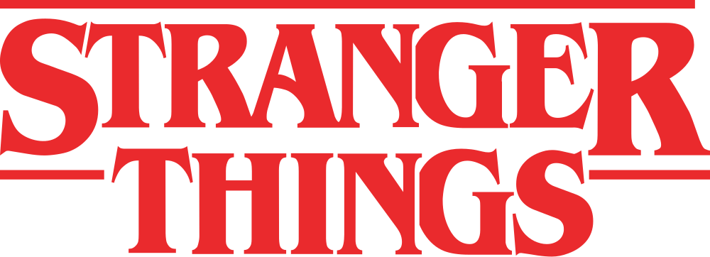 Stranger Things logo png transparent