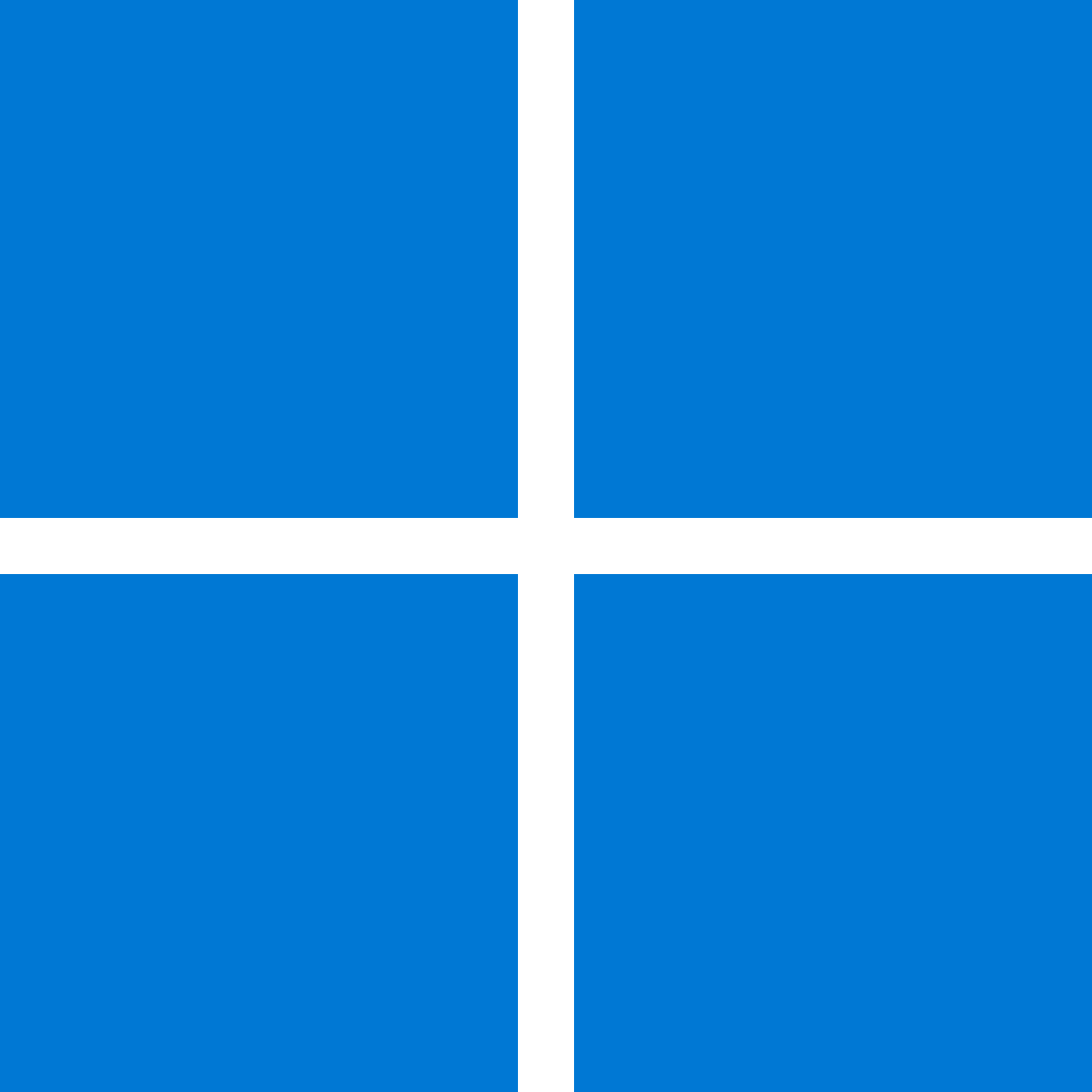 Windows 11 icon symbol png transparent