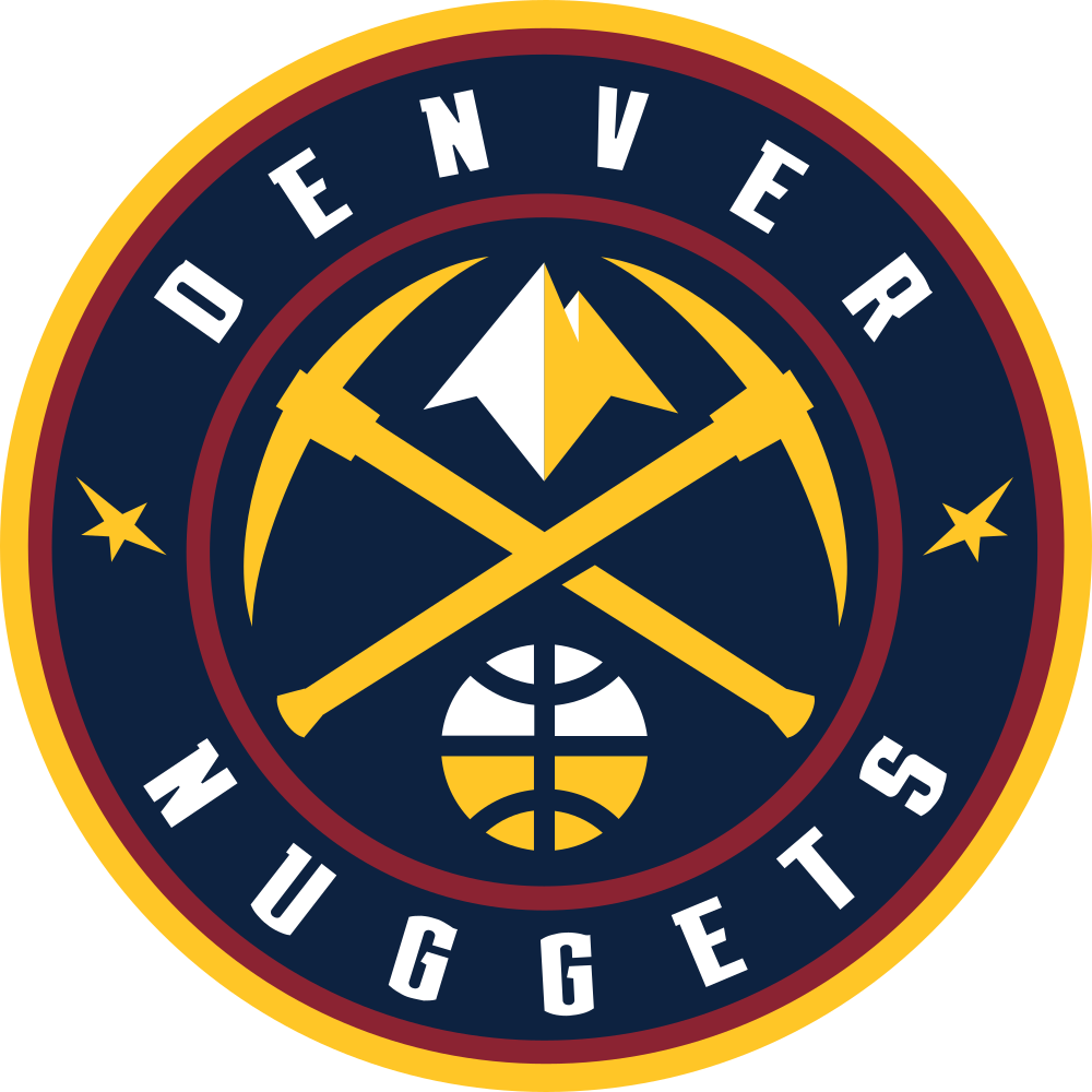 Denver Nuggets logo png transparent