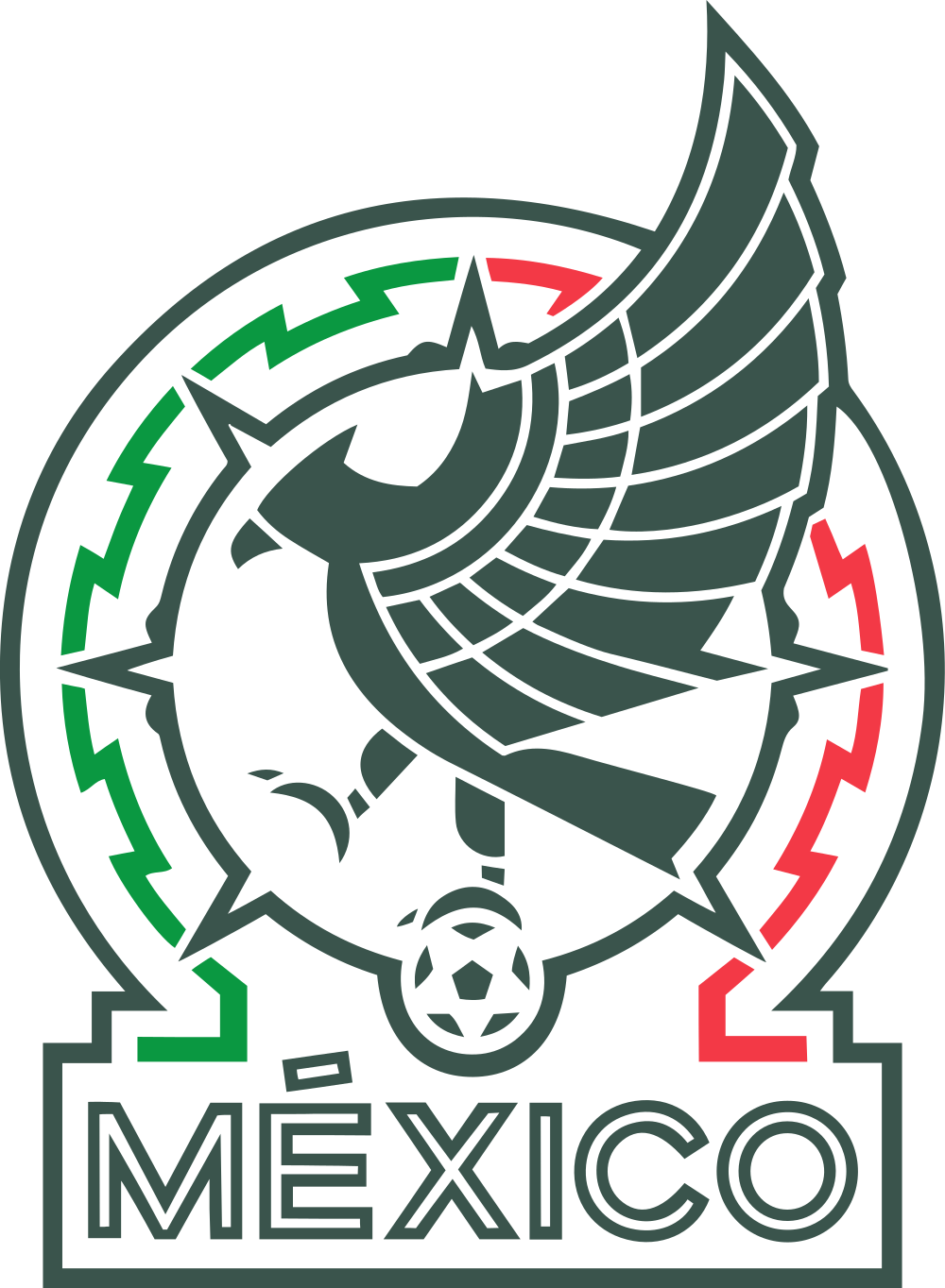 Mexico national football team logo png transparent