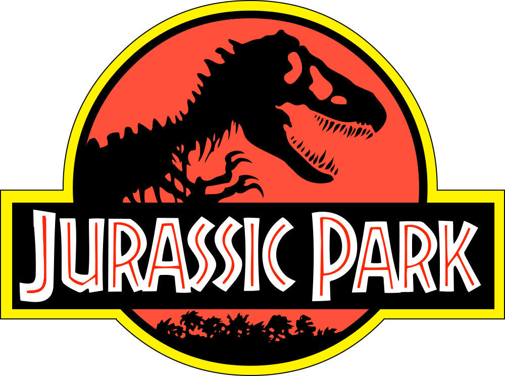 Jurassic Park logo png transparent